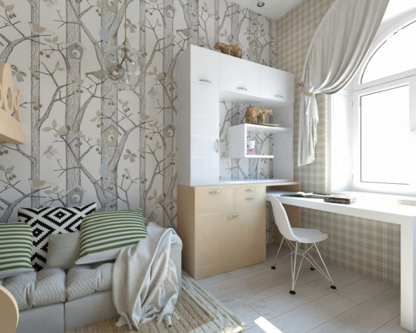 Дизайн детской комнаты 10 м²