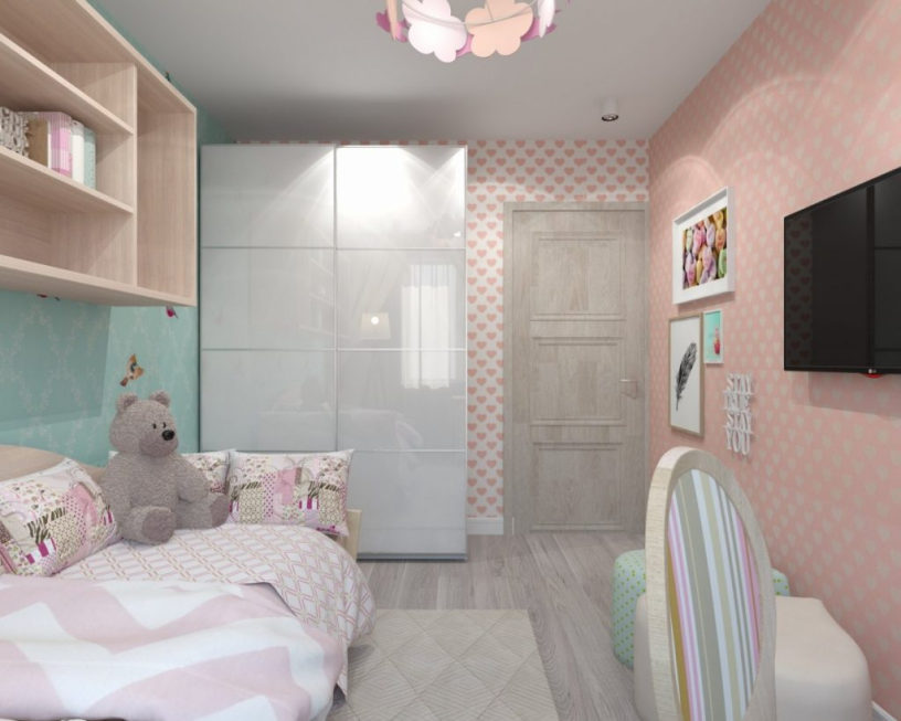 Дизайн детской комнаты 10 м²