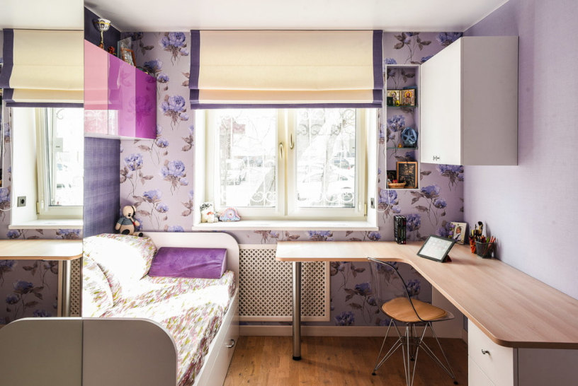 Дизайн детской комнаты 10 м²