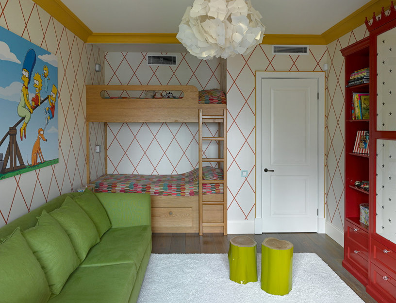 Дизайн детской комнаты 10 м²