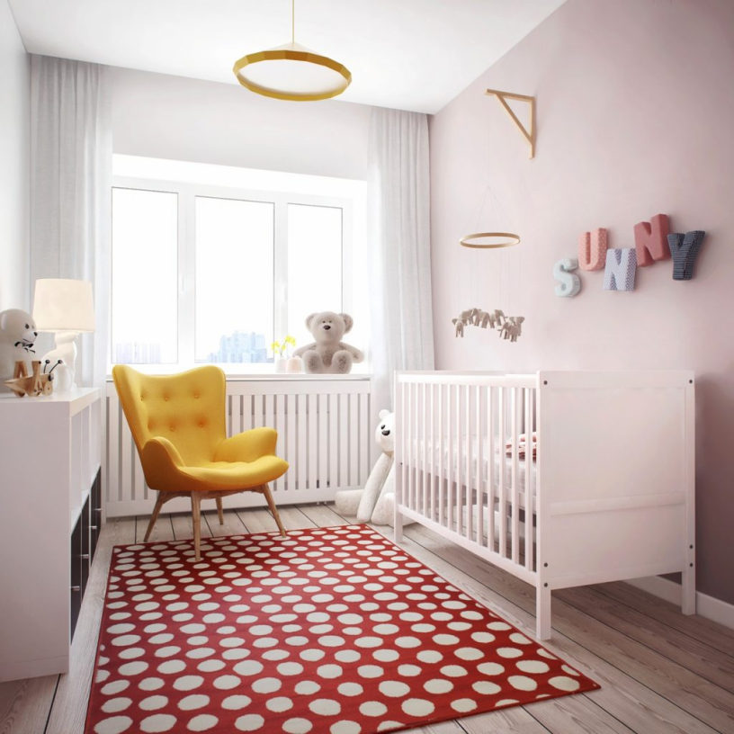 Дизайн детской комнаты 10 м²