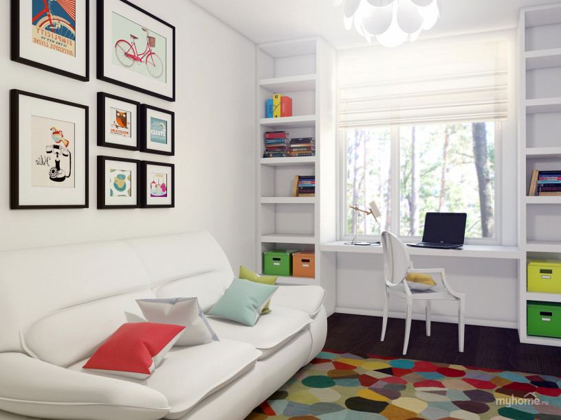 Дизайн детской комнаты 10 м²